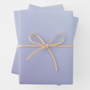 Gradient Light Lilac Colour  Wrapping Paper Sheet