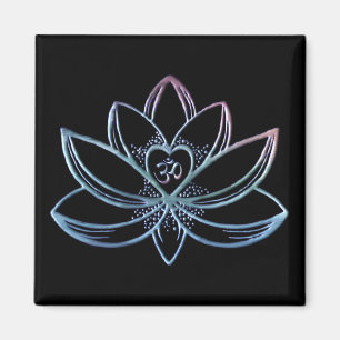 Gradient Lotus  Magnet
