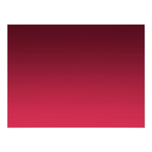 Gradient Magenta - light to deep | Seasonal Moods| Poster (Front)