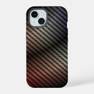 Gradient Metal Grate iPhone 15 Case