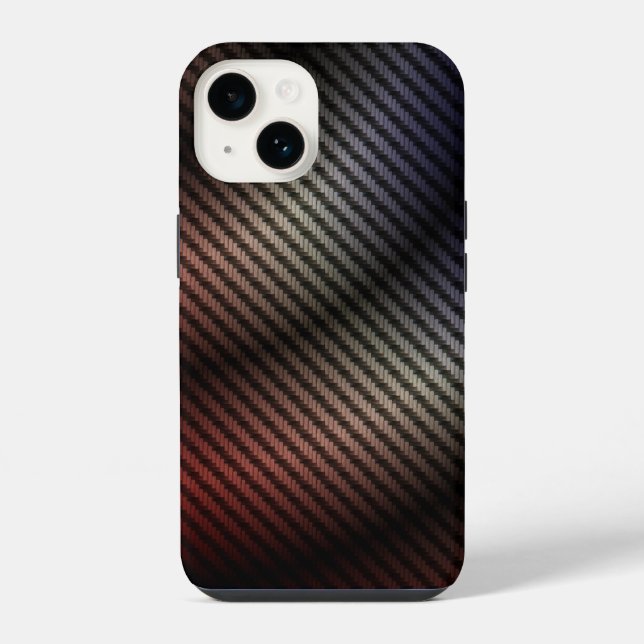 Gradient Metal Grate iPhone Case (Back)