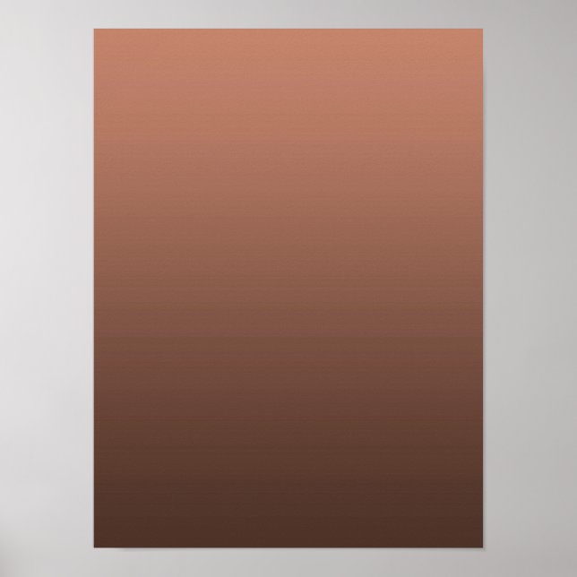 Gradient Mocha - deep to light | Seasonal Moods |  Poster (Front)