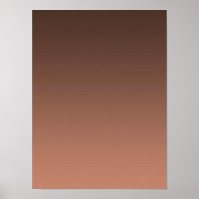 Gradient Mocha - light to deep | Seasonal Moods |  Poster (Front)