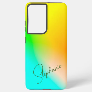 Gradient Multi-Coloured   Samsung Galaxy Case