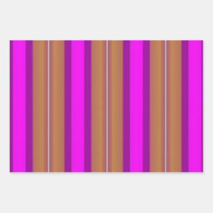 Gradient multicolor background wrapping paper sheet