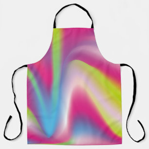 Gradient multicolored backgroundabstract, art, bac apron