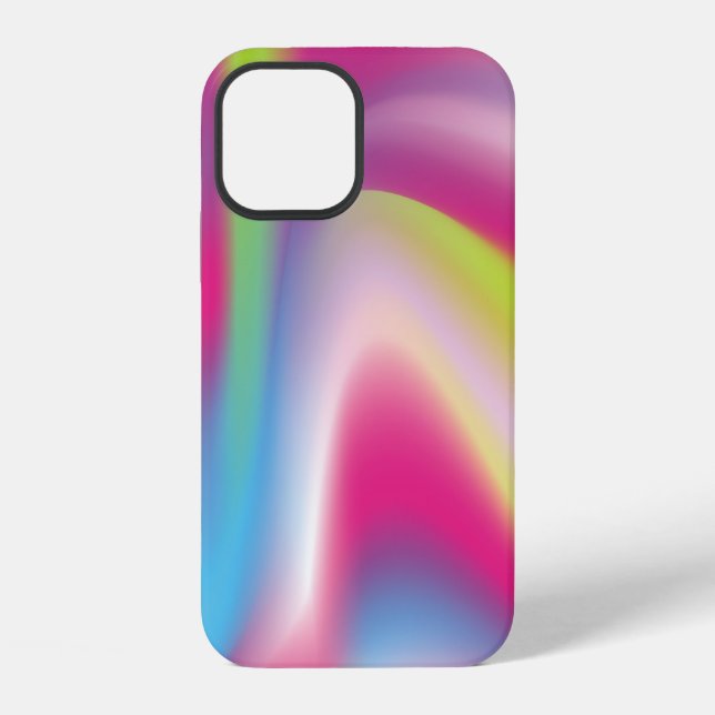 Gradient multicolored backgroundabstract, art, bac iPhone case (Back)