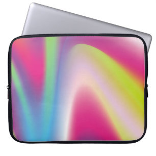 Gradient multicolored backgroundabstract, art, bac laptop sleeve
