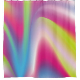 Gradient multicolored backgroundabstract, art, bac shower curtain