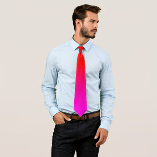 gradient ombre red pink , scarlet , red , pink tie