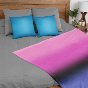 Gradient Omnisexual Pride Flag – Omnisexual Flag Fleece Blanket