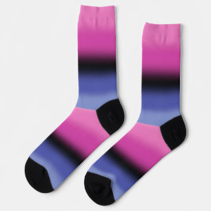 Gradient Omnisexual Pride Socks