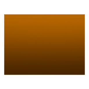 Gradient Orange - deep to light Mood Background Poster