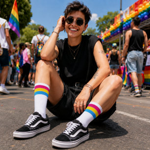 Gradient Pansexual Pride  Socks