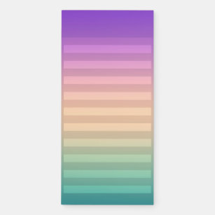 Gradient , pattern magnetic notepad