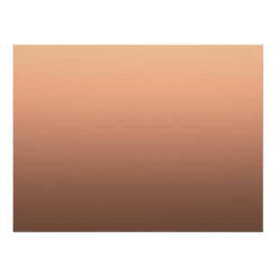 Gradient Peach - deep to light   Seasonal Moods    Poster