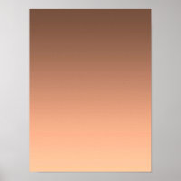 Gradient Peach - light to deep | Seasonal Moods |