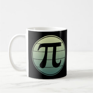Gradient Pi Symbol Pi day Happy Pi day Math Coffee Mug