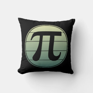 Gradient Pi Symbol Pi day Happy Pi day Math Cushion