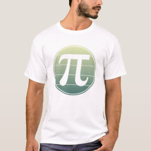 Gradient Pi Symbol Pi day Happy Pi day Math T-Shirt