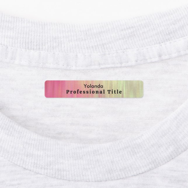 Gradient pink employee (Affixed)