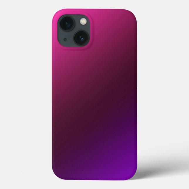 Gradient, pink-purple Case-Mate iPhone case (Back)