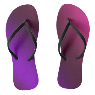 Gradient, pink-purple thongs