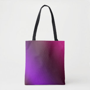 Gradient, pink-purple tote bag