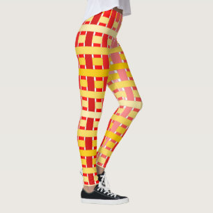 Gradient Plaid  Leggings