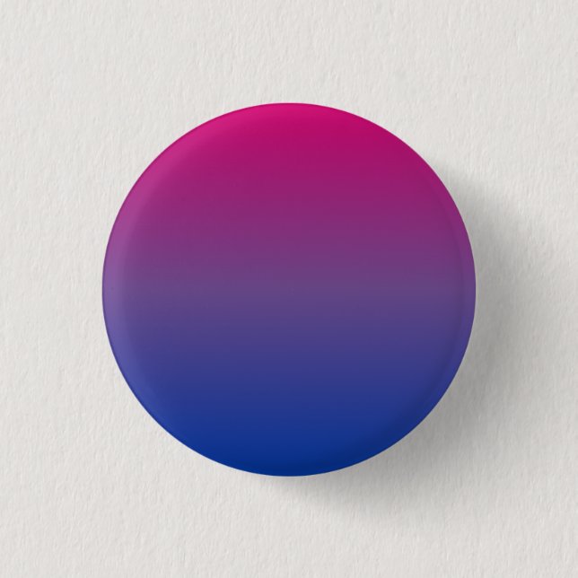 Gradient Pride Pattern: Bi 3 Cm Round Badge (Front)