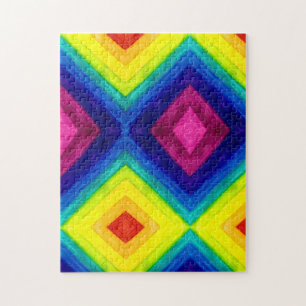 Gradient Prism Rainbow Art Puzzle