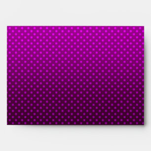 Gradient purple grey polka dots print abstract fe envelope