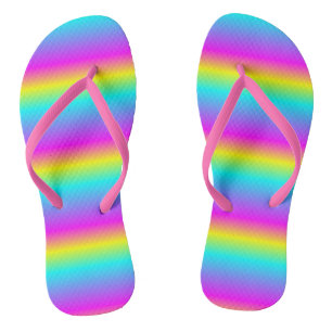 GRADIENT RAINBOW COLORS THONGS
