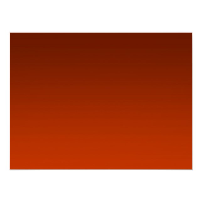Gradient Red - light to deep | Mood Background | Poster (Front)