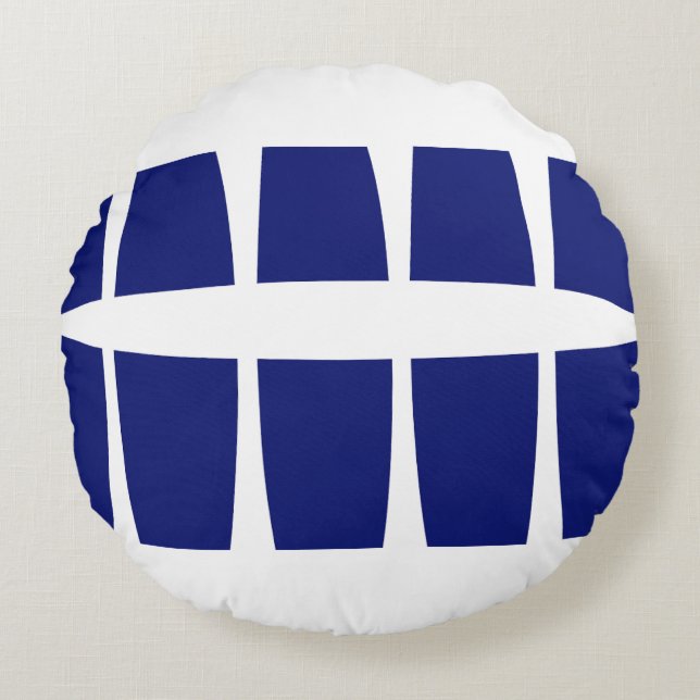 Gradient Round Pillow (Front)