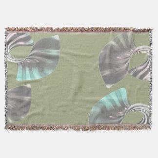 Gradient Shapes Throw Blanket