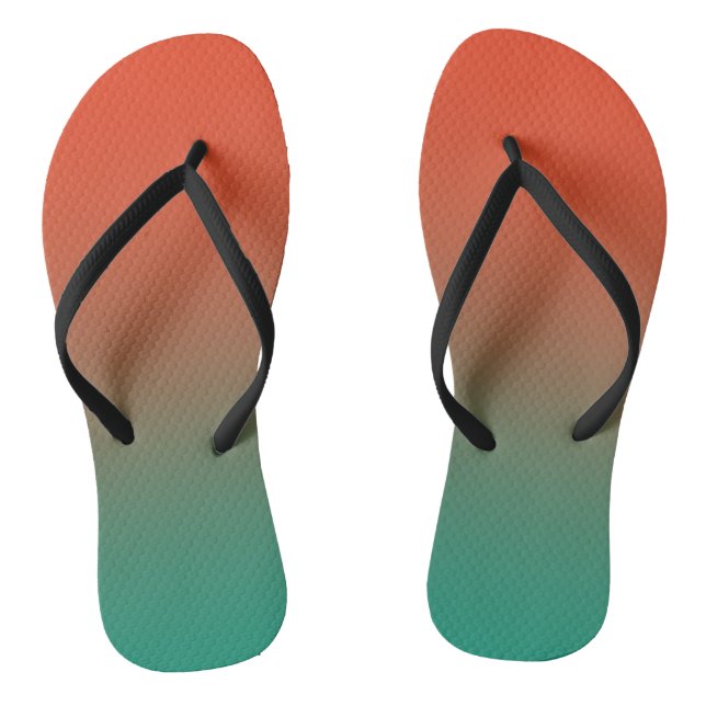 GRADIENT Simple & colourful  Slim Straps Flip Flop (Footbed)