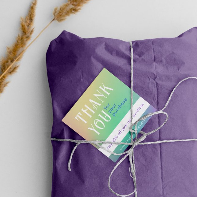 Gradient Square Discount Card (Creator Uploaded)