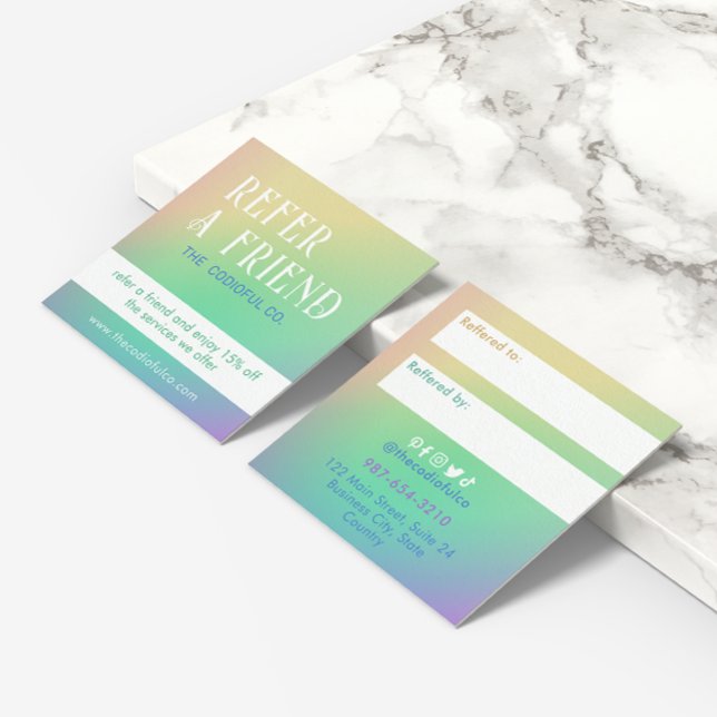 Gradient Square Referral Card (Creator Uploaded)