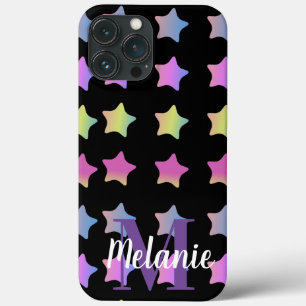 Gradient Stars Colourful Pattern iPhone 13 Pro Max Case