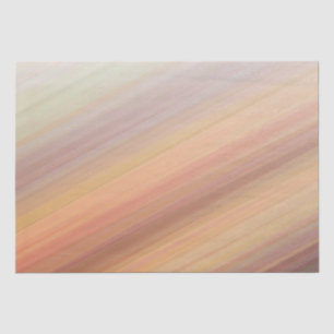 Gradient striped sunset orange brown earth tone  tissue paper