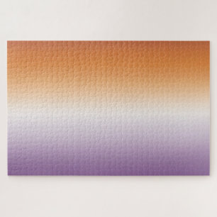 Gradient Subtle Lesbian Flag Hard Solving Jigsaw Puzzle