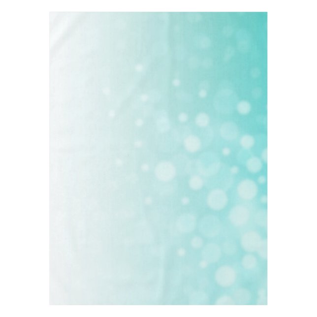 Gradient Teal Wedding Table Cloths (Front)