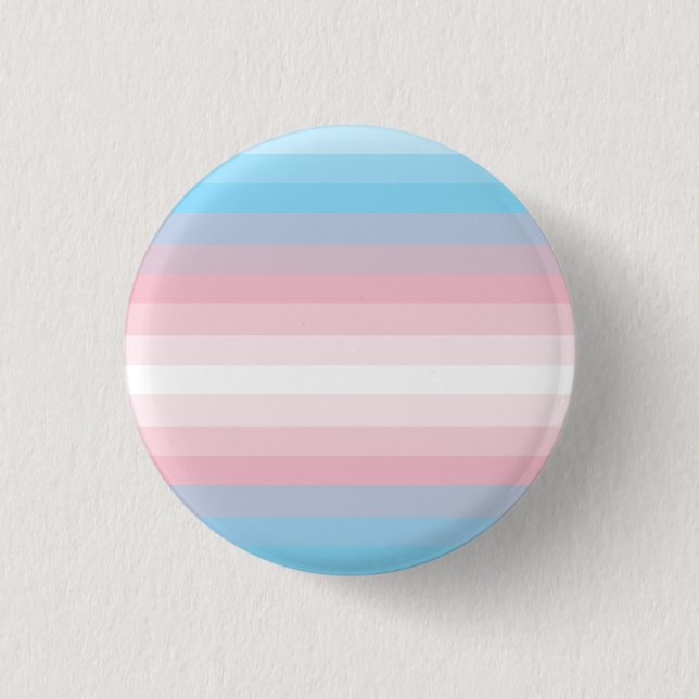 Gradient Trans Pride Flag Button (Front)