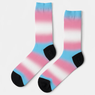 Gradient Trans Pride Socks