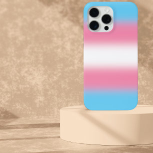 Gradient Transgender Pride Flag - Trans Flag iPhone 15 Pro Max Case
