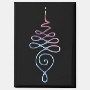 Gradient Unalome Magnet