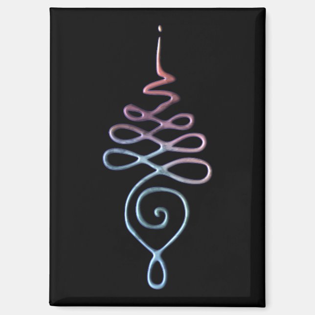 Gradient Unalome Magnet (Front)