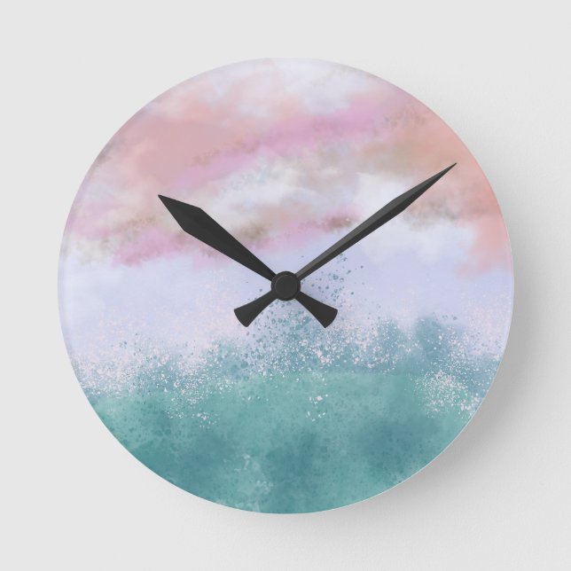 gradient wall clock (Front)