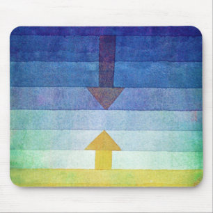 Gradient with Arrow, Paul Klee Mouse Pad